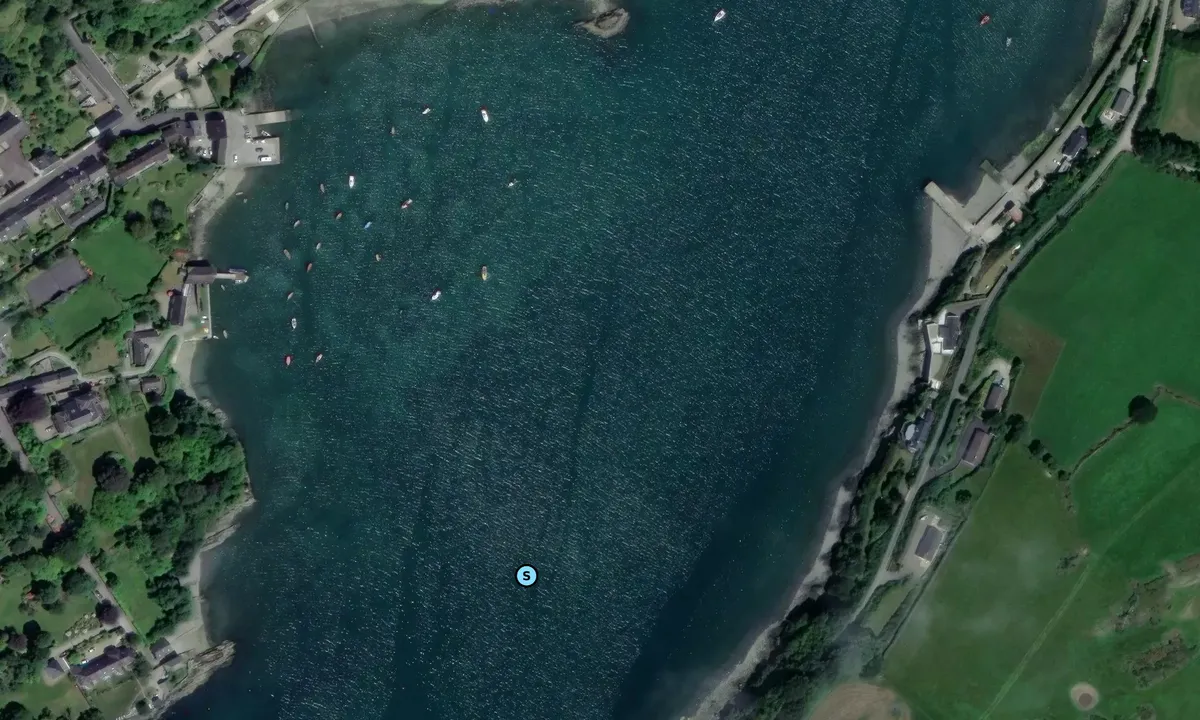 Satelite image of Castletownshend