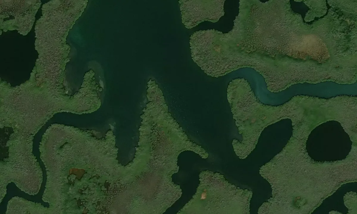 Satelite image of Cayo Coruita