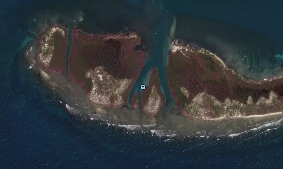 Satelite image of Cayo Matias 1