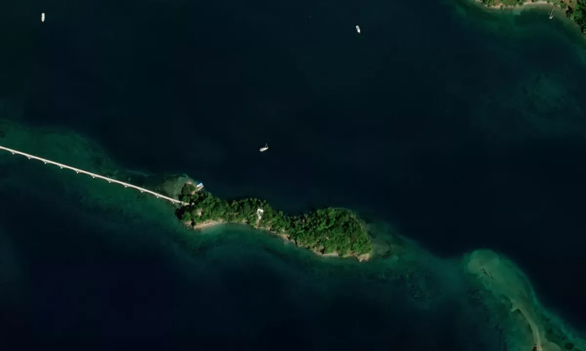 Flyfoto av Cayo Vigia N