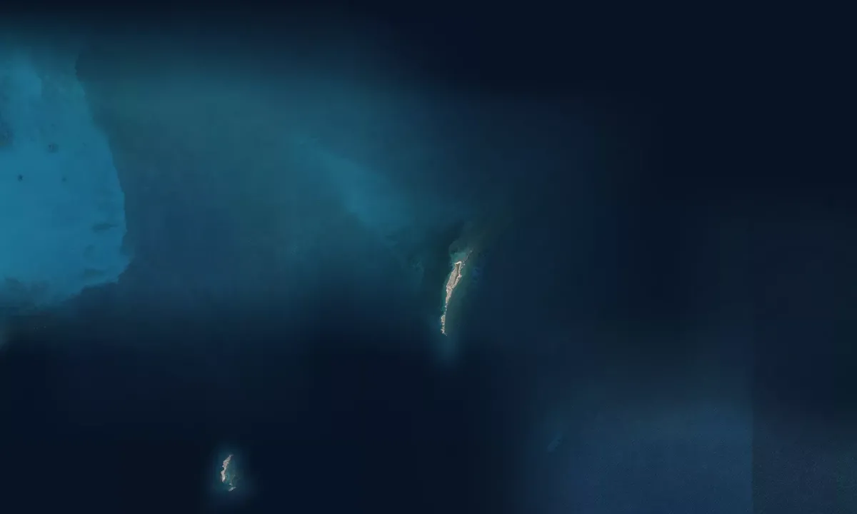 Flyfoto av Cayos Guano del Este