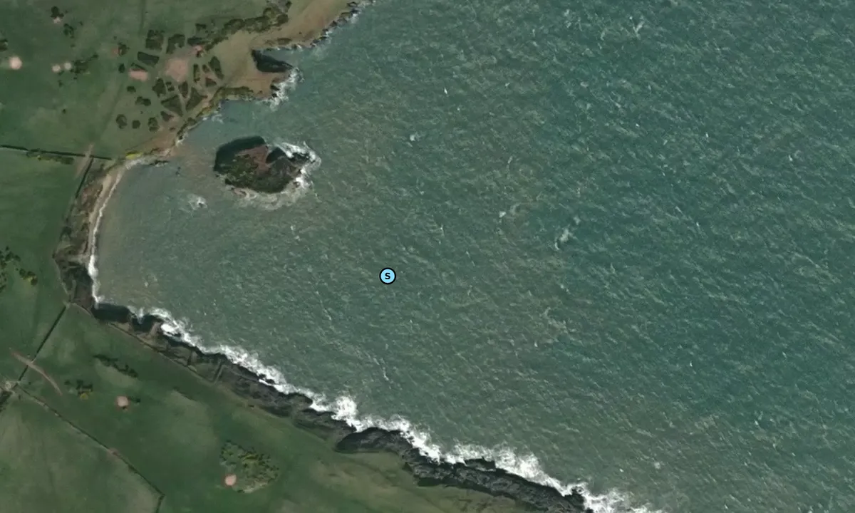 Satelite image of Cemaes Bay