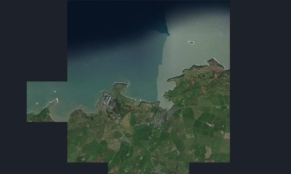 Flyfoto av Cemaes Bay - Ynys Môn