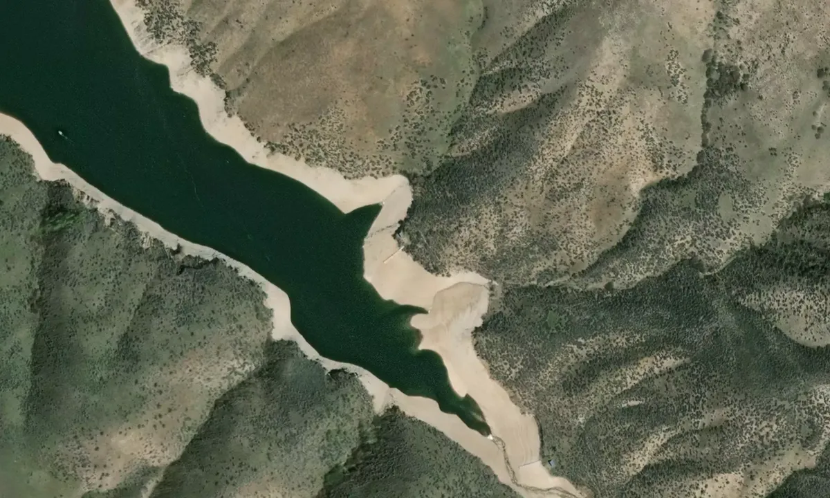 Satelite image of Charcoal Creek Docks