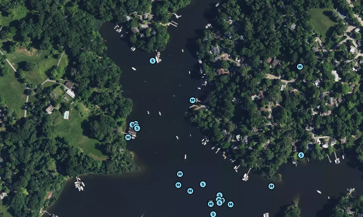 Satelite image of Chase Creek