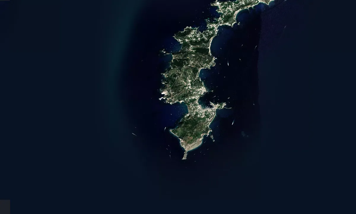 Flyfoto av Chiaia di Luna