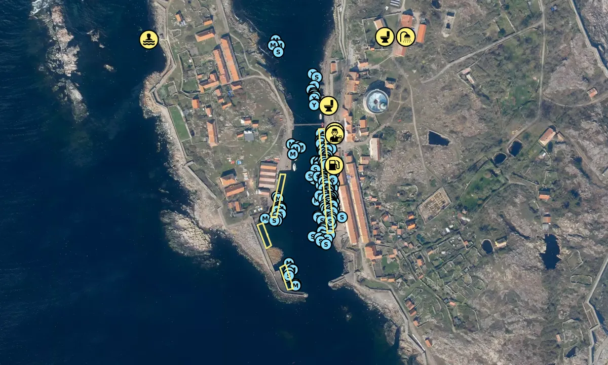 Satelite image of Christiansö