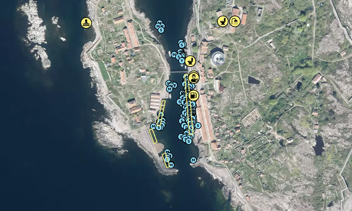 Satelite image of Christiansö