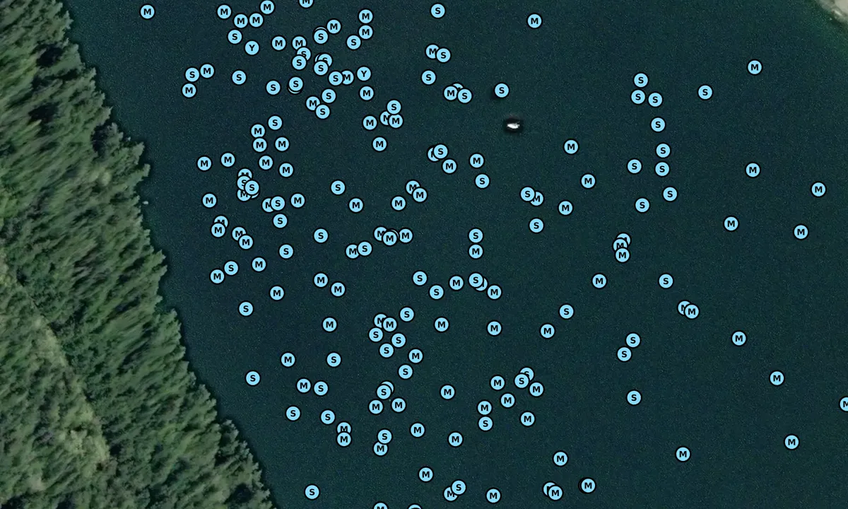 Satelite image of Chuckanut Bay