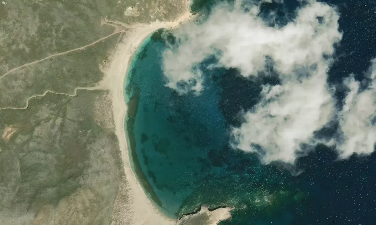 Satelite image of Church of St. John the Theologian