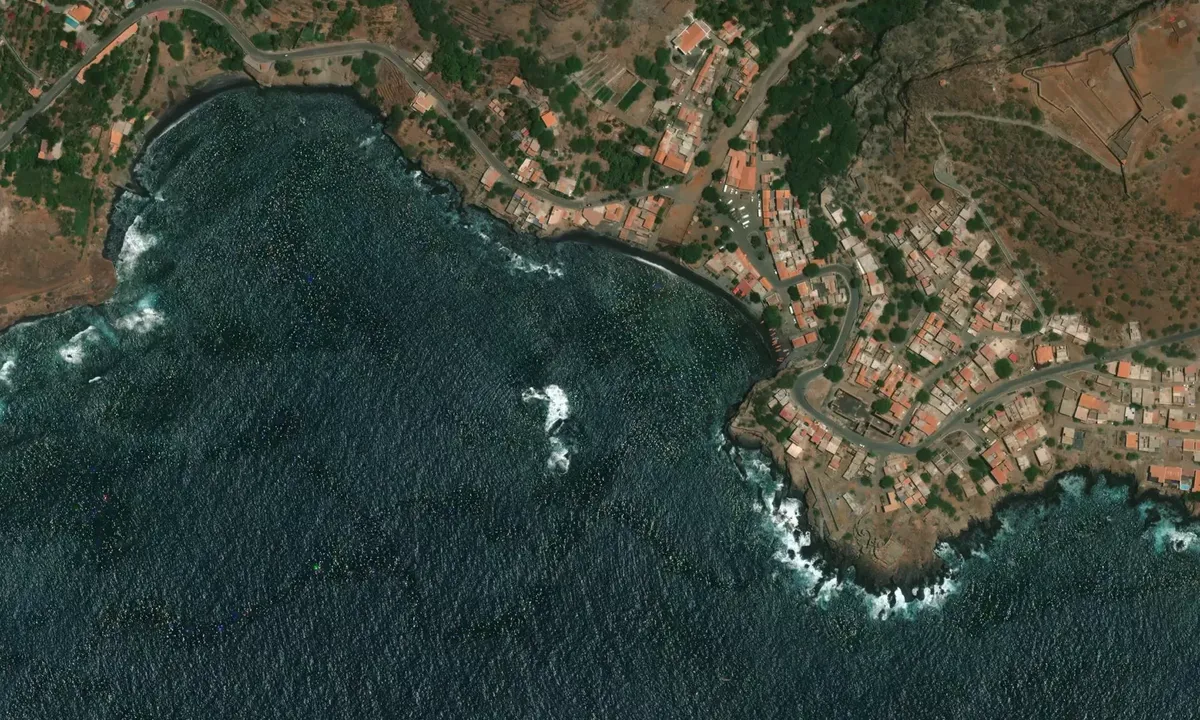 Satelite image of Cidade Velha