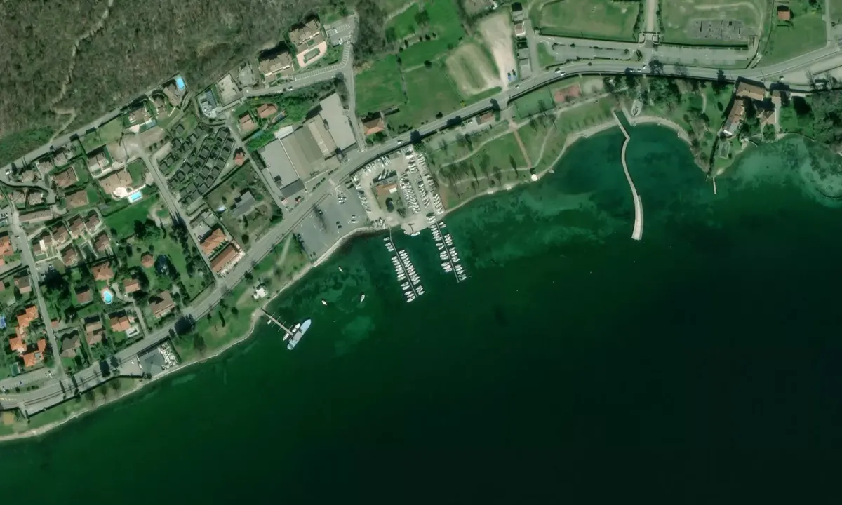 Flyfoto av Circolo Velico Sarnico Marina