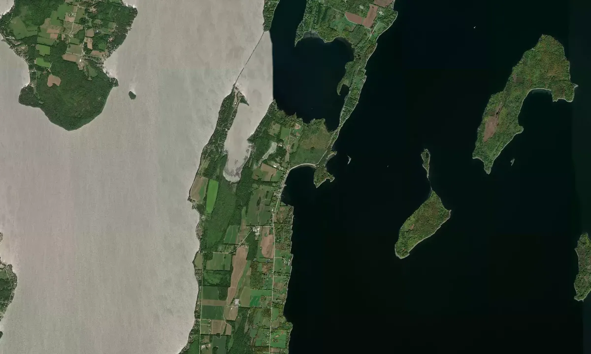 Flyfoto av City Bay