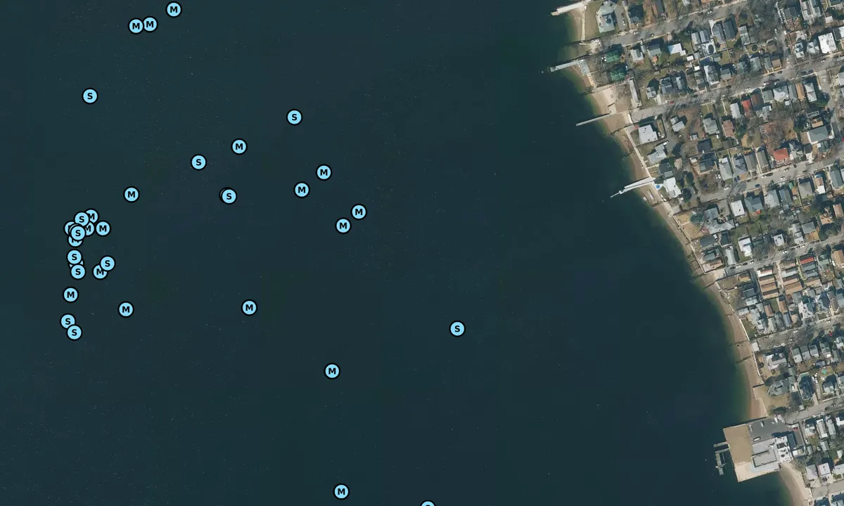 Satelite image of City Island