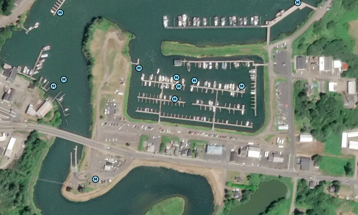 Satelite image of City of Warrenton Basins