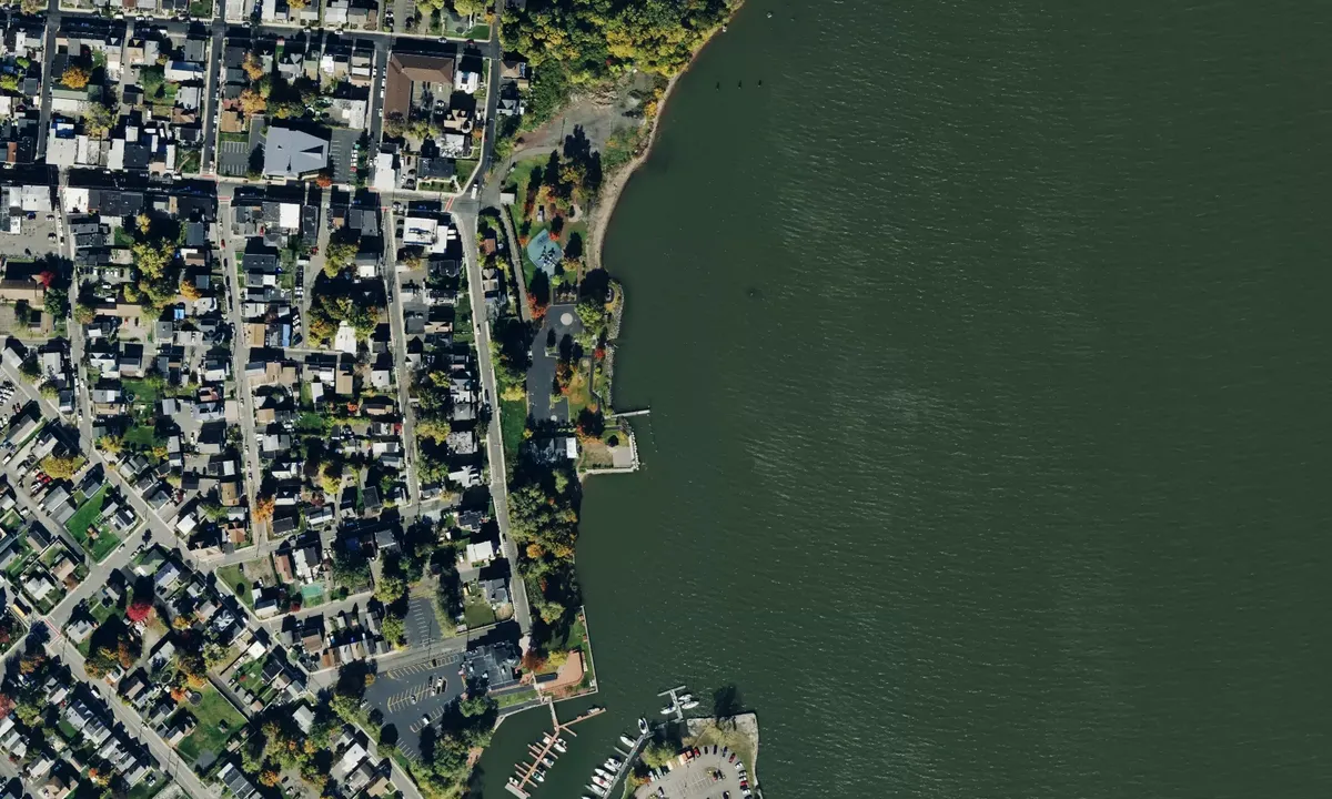Satelite image of Civile's Venice on the Hudson