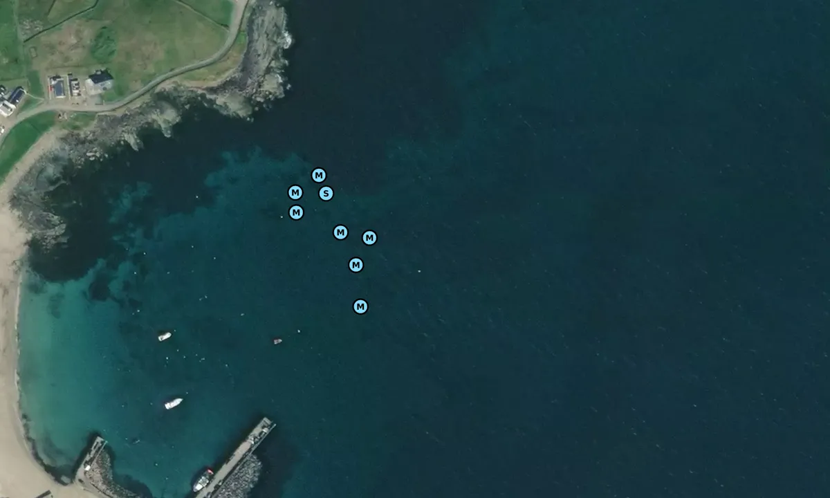 Satelite image of Clare Island