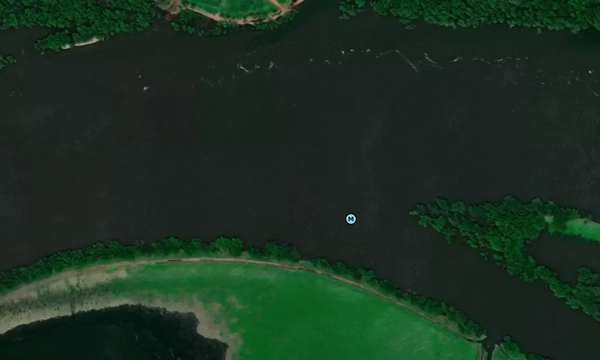 Satelite image of Clark Island
