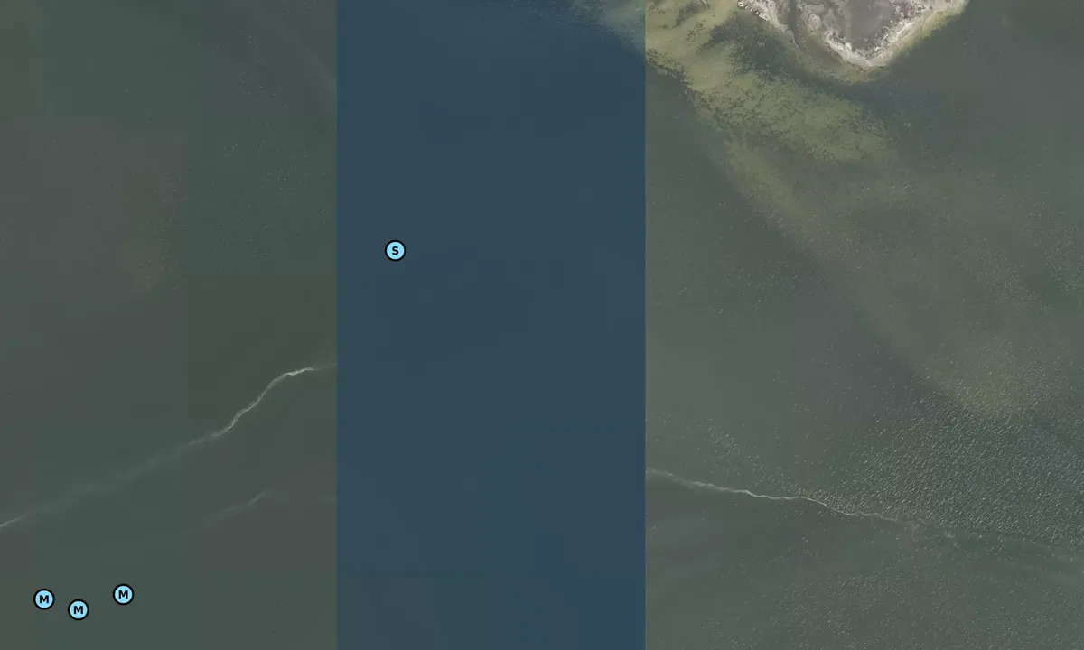 Satelite image of Claxton Creek quiet