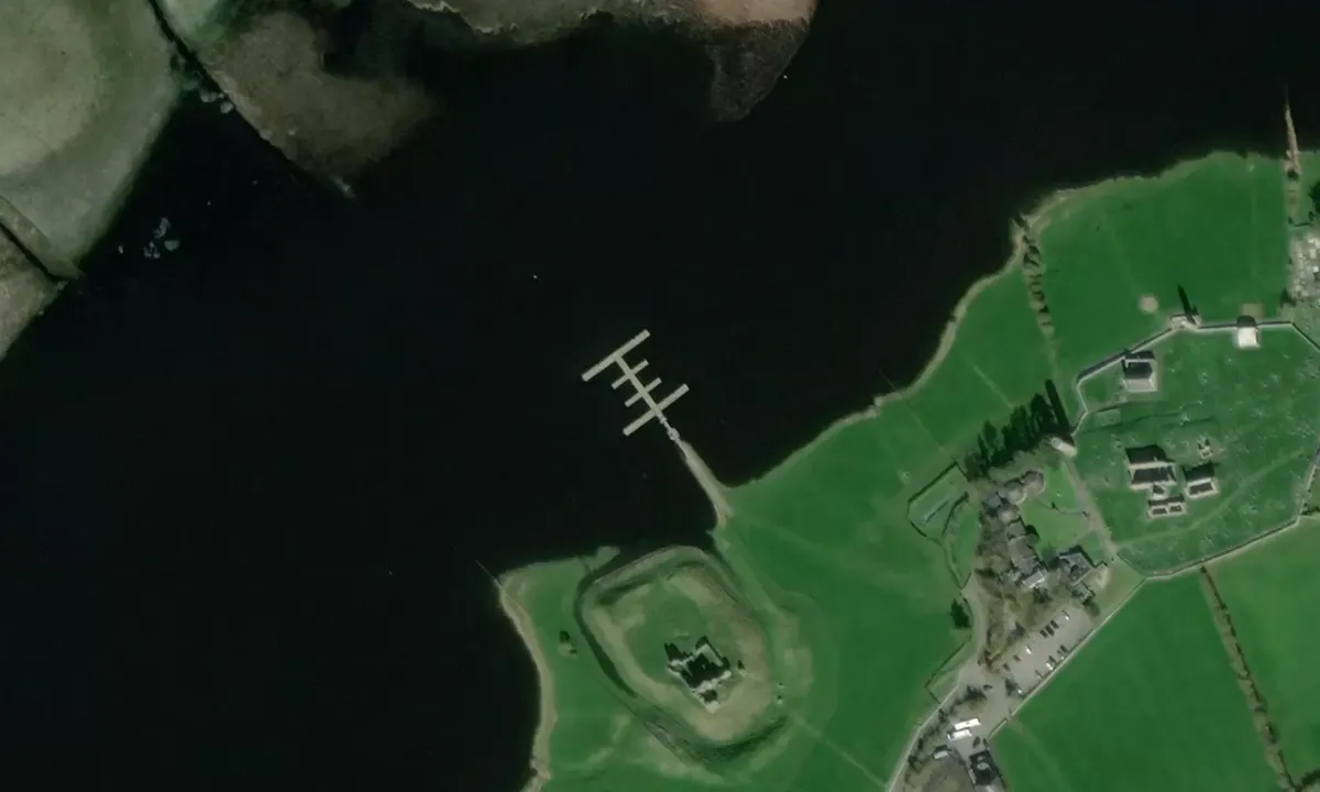 Satelite image of Clonmacnoise (Public)