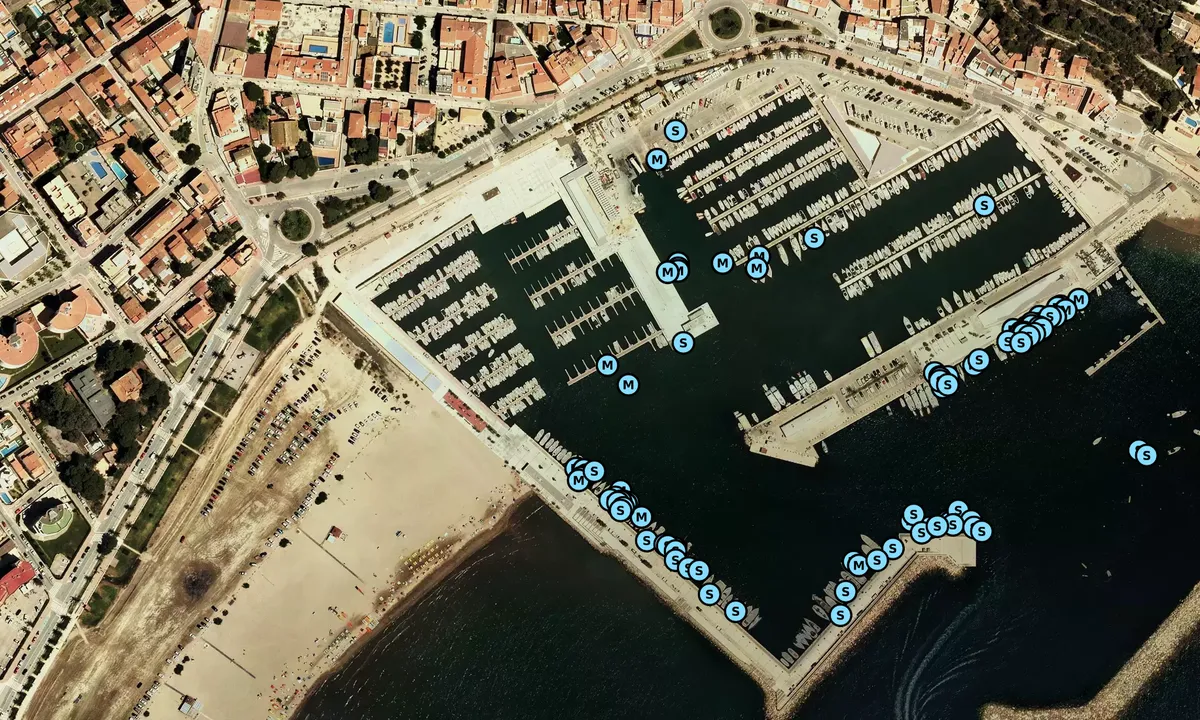 Satelite image of Club Nàutic Estartit