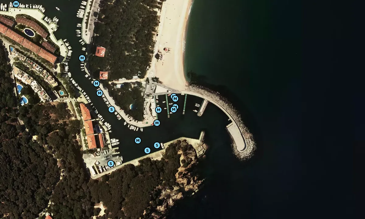 Satelite image of Club Nautic Platja d'Aro