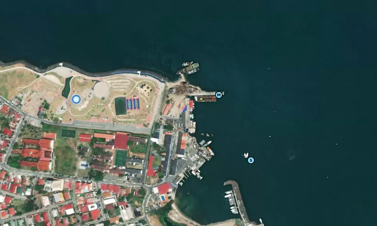 Satelite image of Club Nautico - Colón