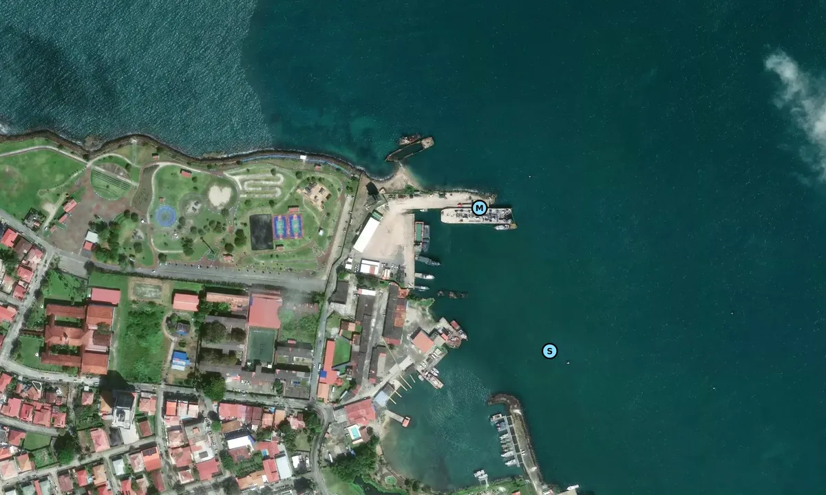 Satelite image of Club Nautico - Colón