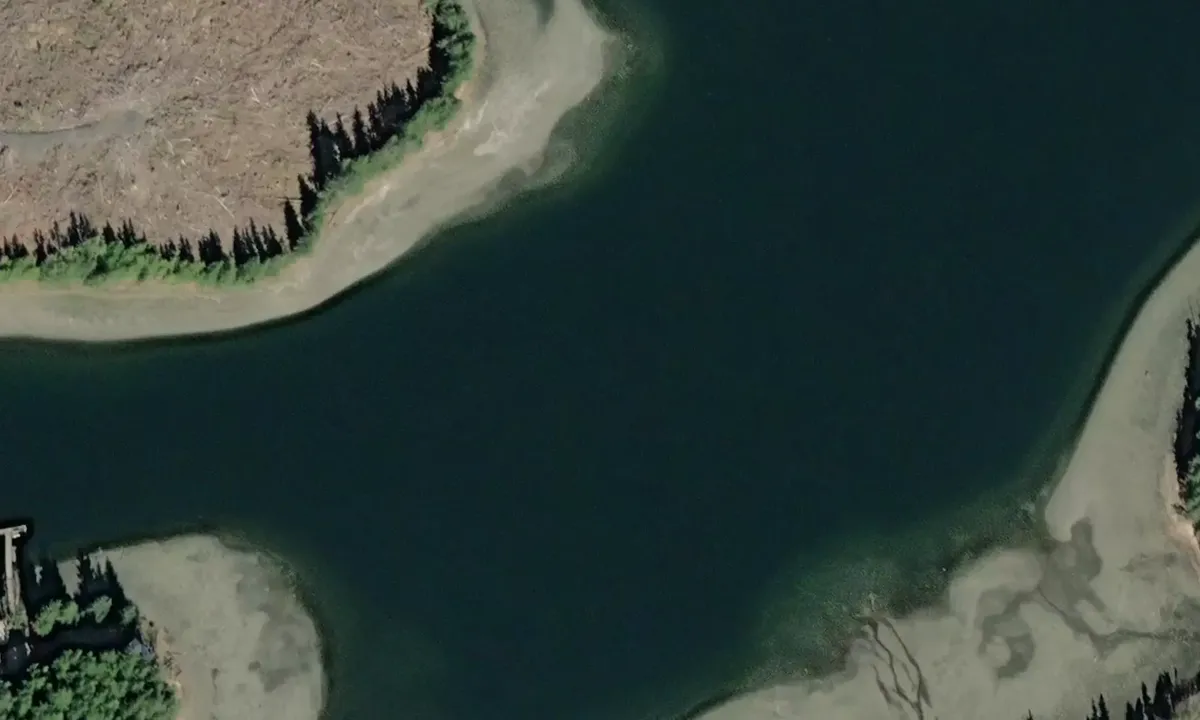 Satelite image of Coal Bay