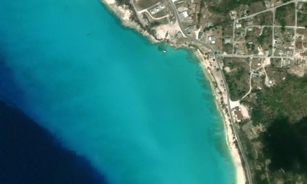 Satelite image of Cockburn Town