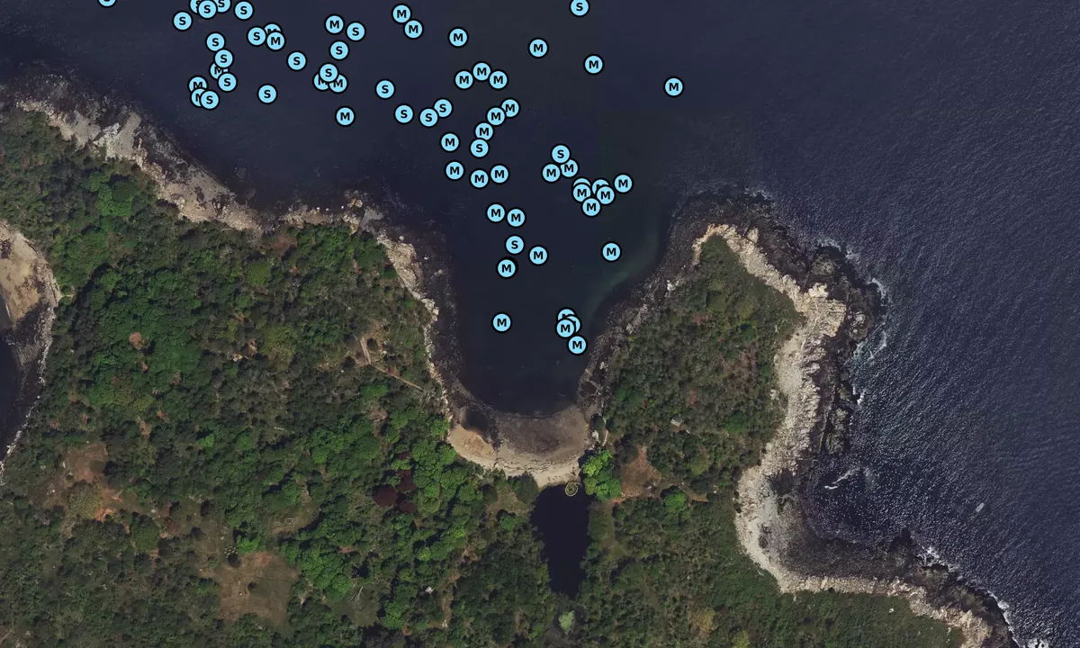 Satelite image of Cocktail Cove - Beverly