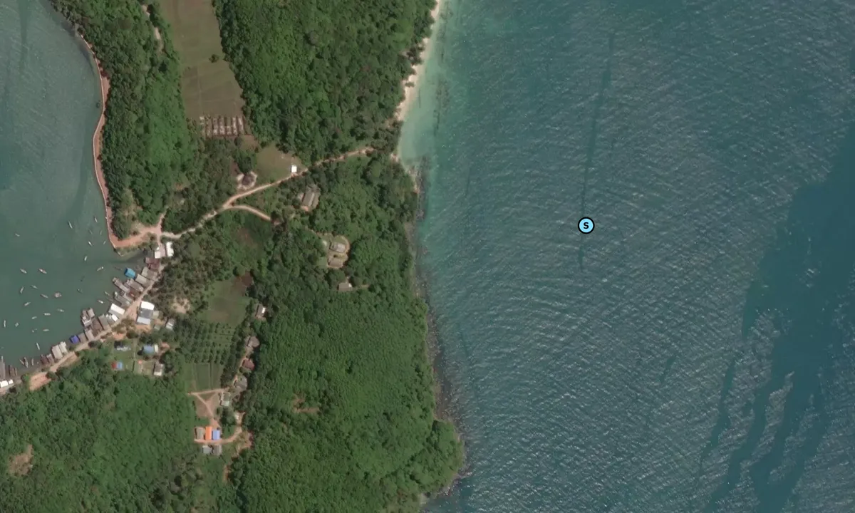 Satelite image of Coconut King's Ancorage