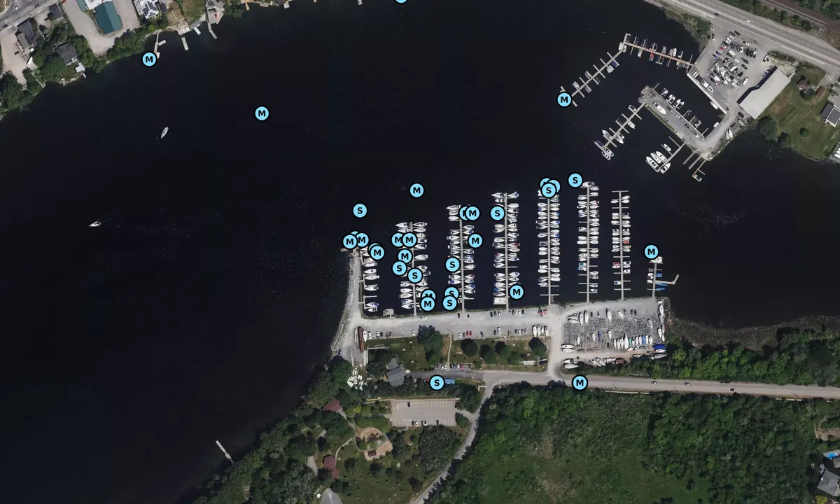 Satelite image of Collins Bay Marina - Kingston