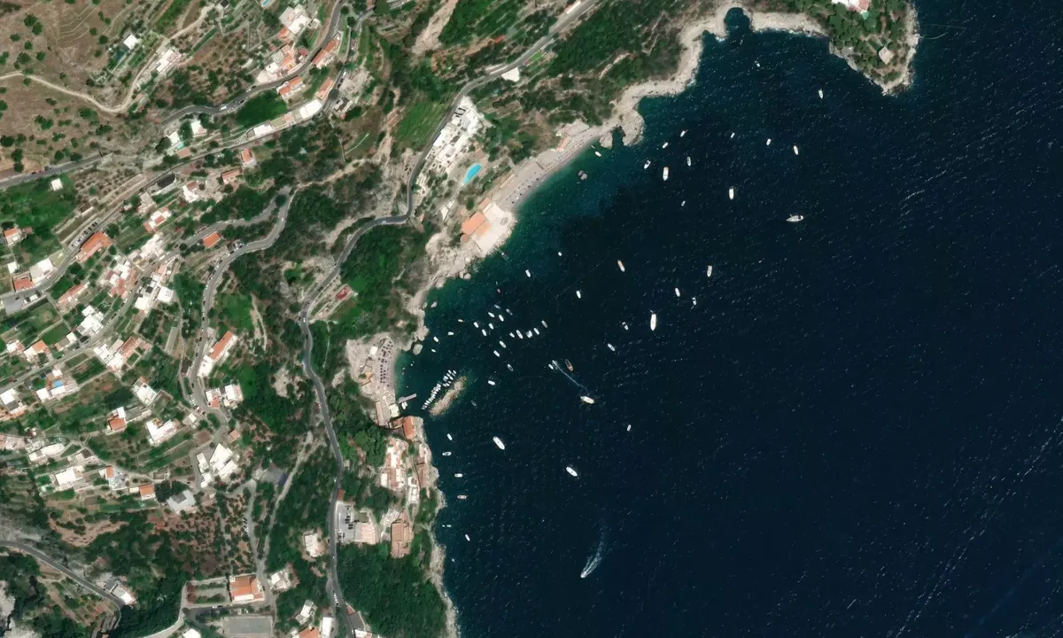 Flyfoto av Conca dei Marini - Salerno