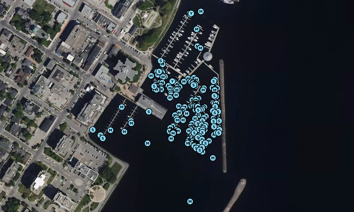 Satelite image of Confederation Basin Marina - Kingston