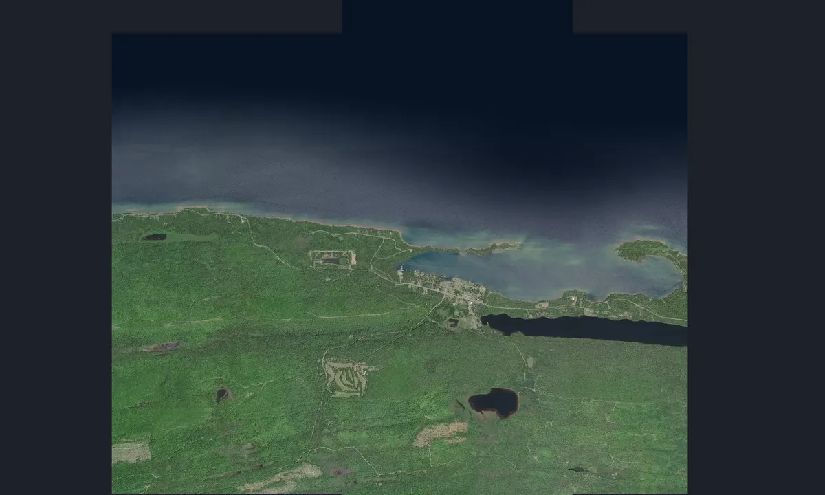 Flyfoto av Copper Harbor - 2