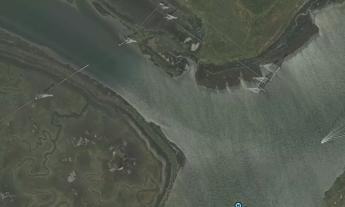 Satelite image of Corkscrew Slough