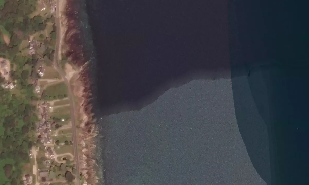 Satelite image of CORRIE BAY