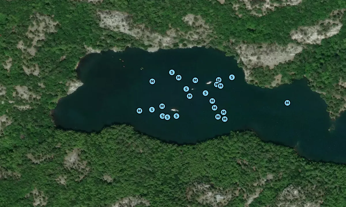 Satelite image of Covered Portage Cove