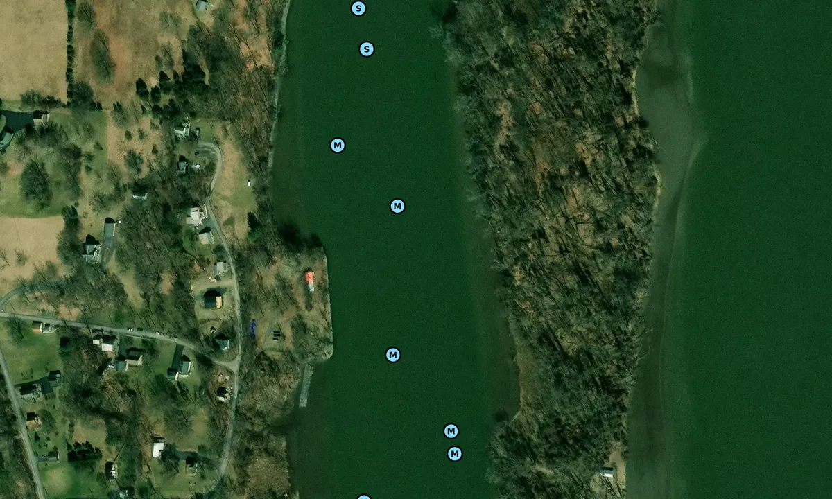 Satelite image of Coxsackie