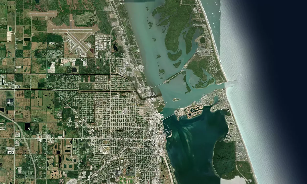 Flyfoto av Cracker Boy Boat Works - Fort Pierce