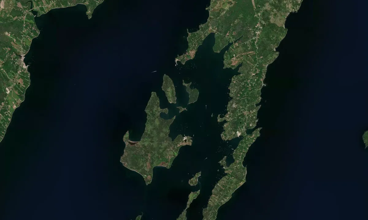 Flyfoto av Cradle Cove