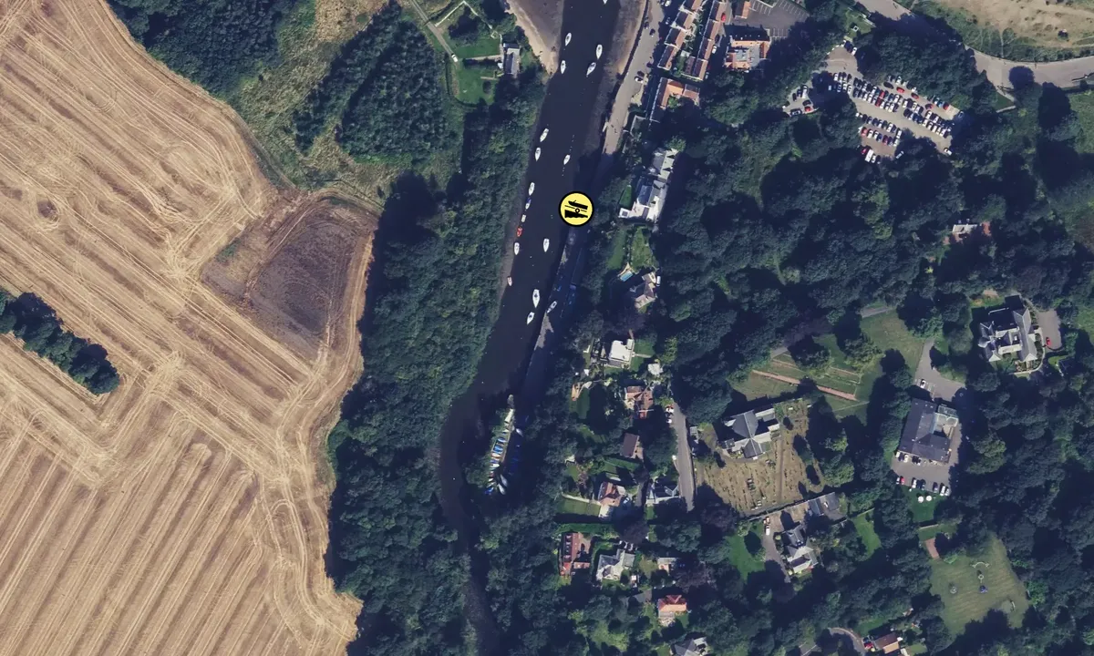 Satelite image of Cramond