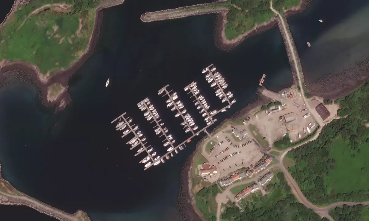 Flyfoto av Craobh Marina