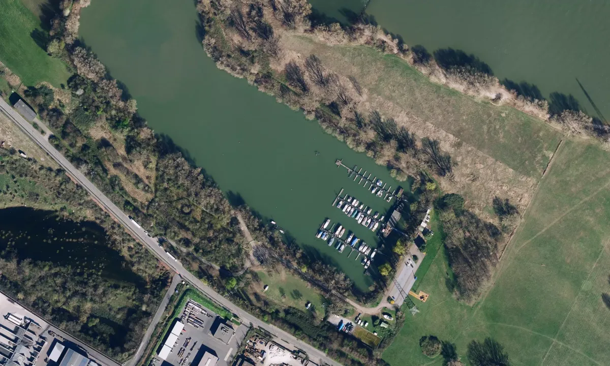 Flyfoto av Crefelder Yacht Club