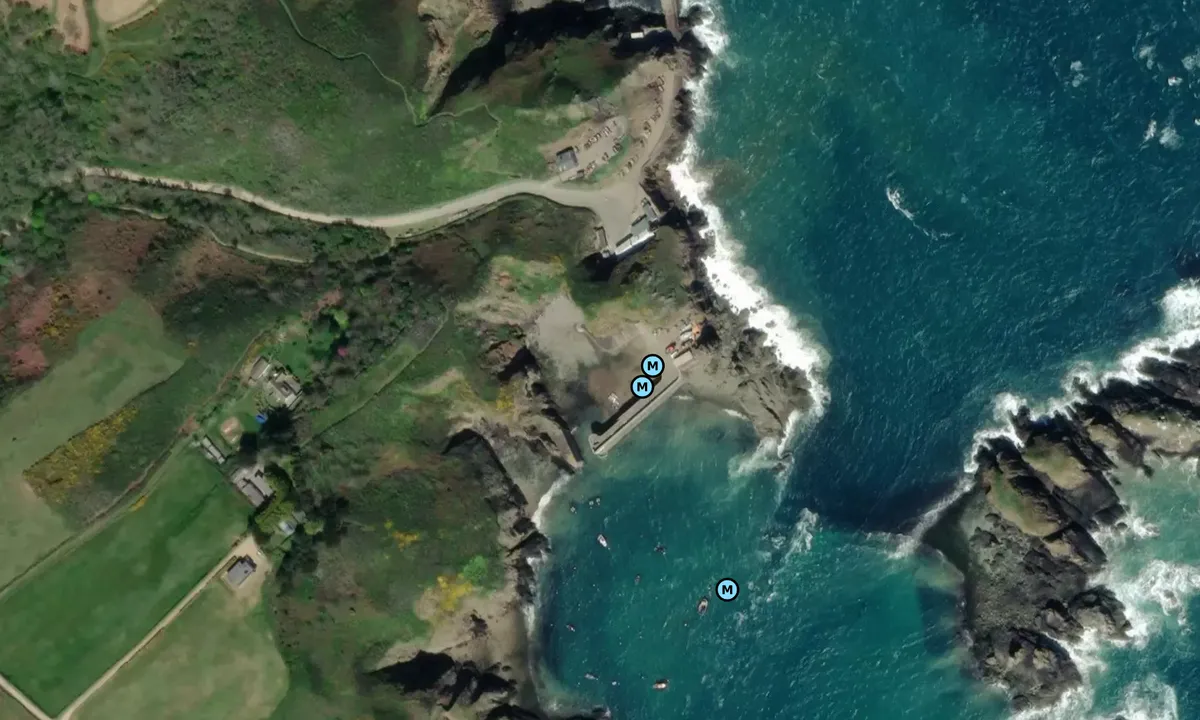 Satelite image of CREUX HARBOUR SARK