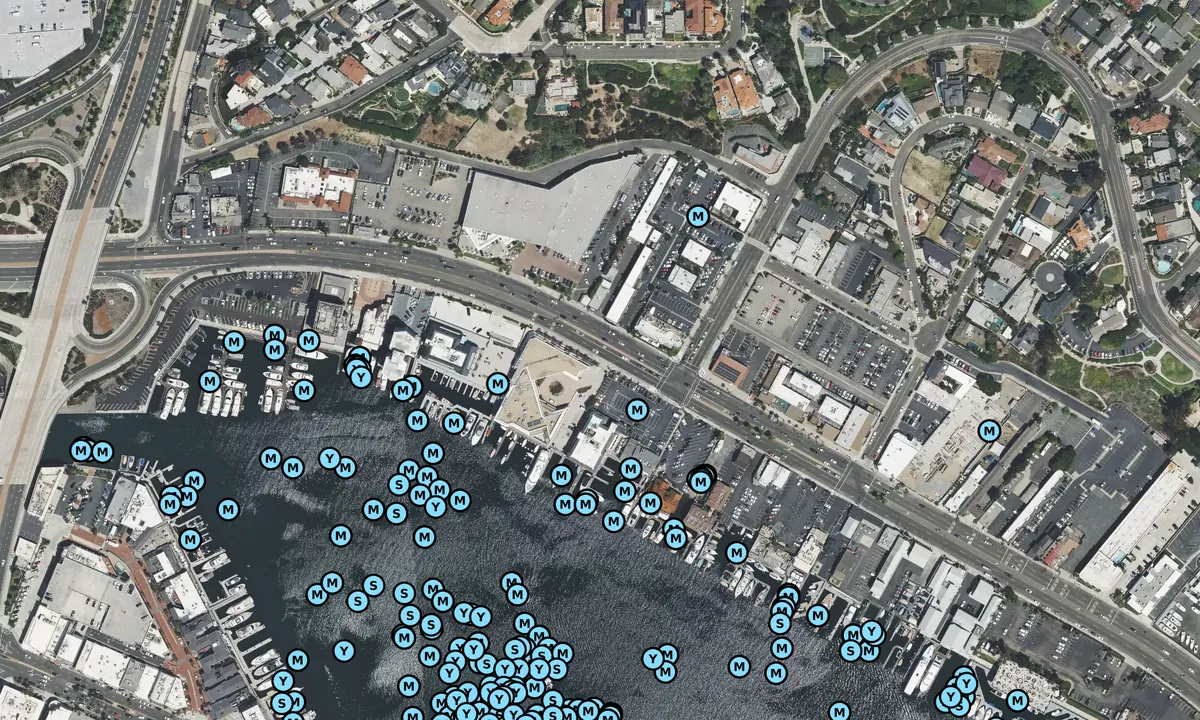 Satelite image of Crow's Nest Yacht and Ship Brokerage