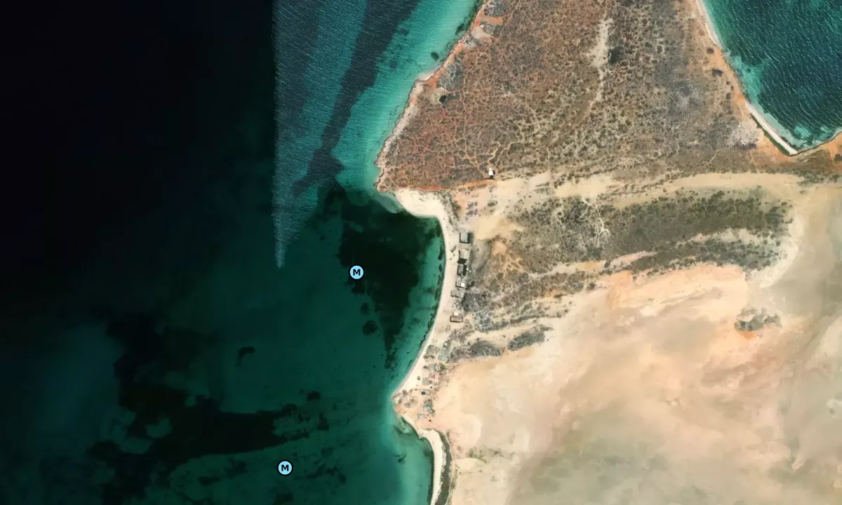 Satelite image of Cubagua