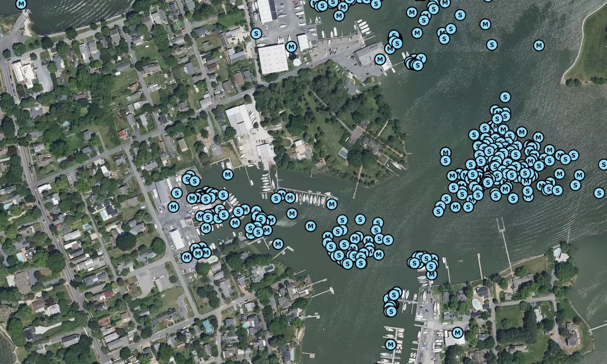 Satelite image of Cutts and Case