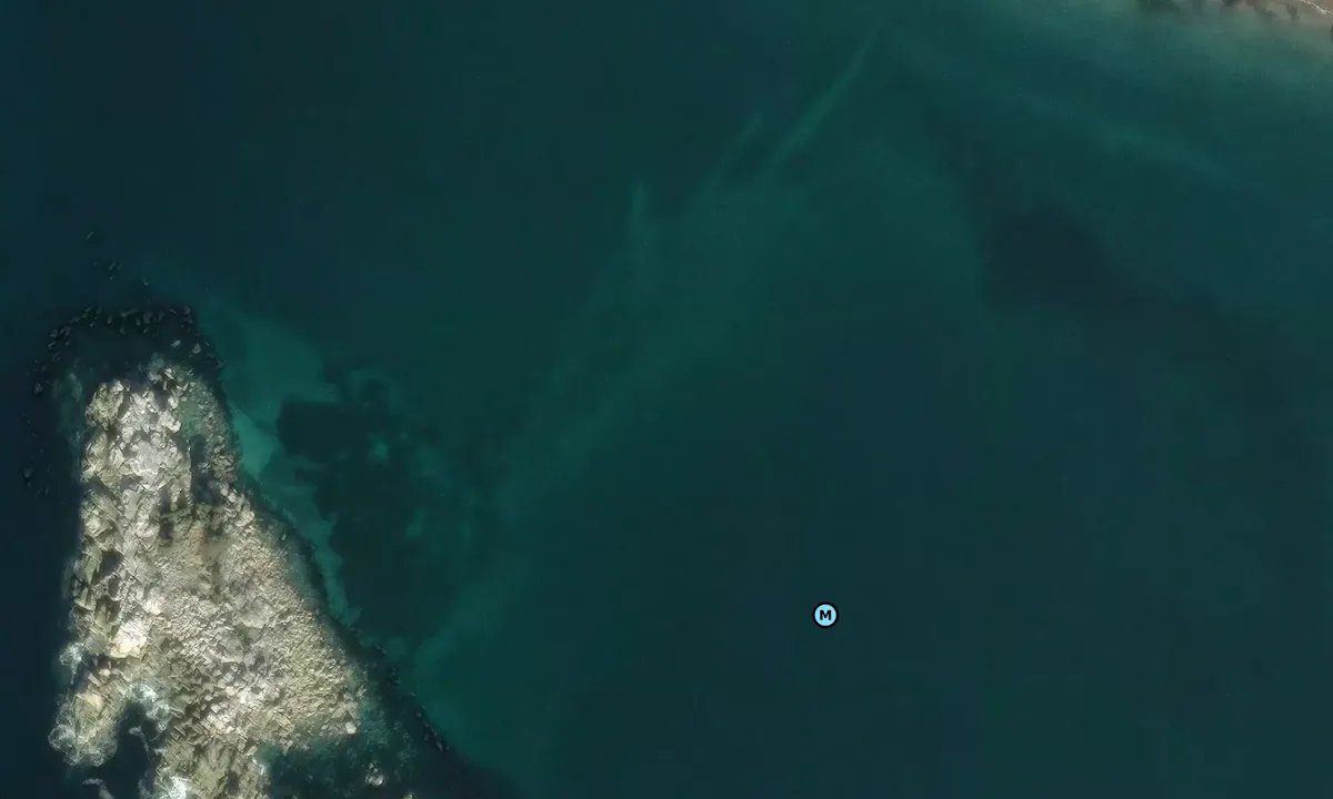 Satelite image of Cuvacan Cove